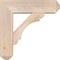 Ekena Millwork Olympic Craftsman Smooth Bracket w/ Offset Brace, Douglas Fir, 7 1/2"W x 26"D x 26"H BKT0806X26X26OLY04SDF - alternate 2